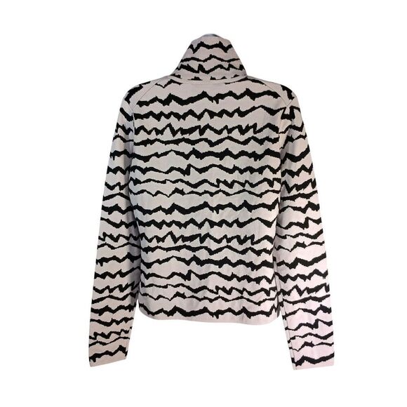 Lita by Ciara Merino Wool Sweater Pullover Mock Neck Long Women's Large - Picture 3 of 5